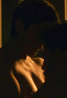 Zar Amir Ebrahimi topless at L'effacement (2024)