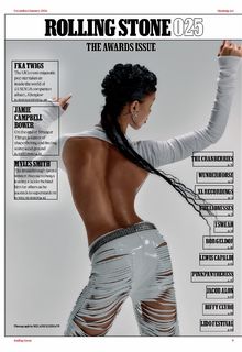 FKA Twigs sexy and topless for Rolling Stone, UK - December 2025/January 2026