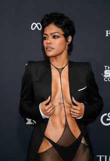 Teyana Taylor epic cleavage at Time 100 Next Gala in New York - October 30, 2025