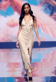 Cindy Kimberly walks the runway at the Miss Bikini fashion show during the Gran Canaria Swim Week 2025 in Maspalomas, Spain - October 25, 2025