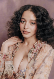 Chase Infiniti cleavage for TheWrap Power Women Summit 2025 Portrait Studio - December 2025