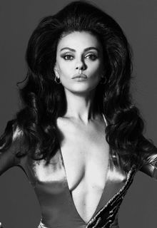Mila Kunis sexy for Flaunt Magazine black-&-white photoshoot - December 2025