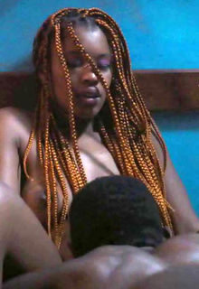 Ebony Cleo Diara fully nude at O Riso e a Faca AKA Le rire et le couteau (2025)