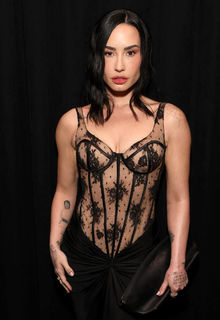 Demi Lovato attends the W Magazine, Charli XCX, and Saint Laurent Grammy after party in LA - February 01, 2026