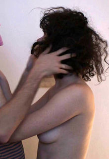 Annie Stafford topless at My First Panic (2019)