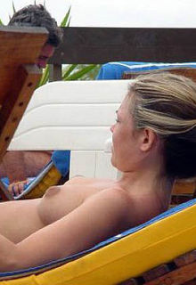 Adele Silva sunabthing topless paparazzi shots