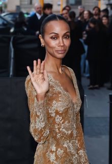 Zoe Saldana arrives at the RH Celebrates The Unveiling Of RH Milan, The Gallery event in Milan - April 21, 2026
