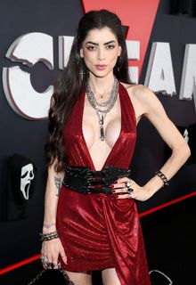 LeeAnna Vamp legs and cleavage at Scream 7 Los Angeles premiere in Hollywood - February 25, 2026