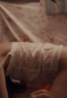 Rila Fukushima flashes her bare ass at Electric Child (2024)