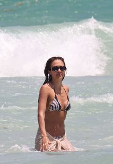 Jessica Alba & Danny Ramirez - pack on the PDA enjoying a beach day during Memorial Day - May 25, 2026