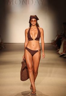 Jayde Pollard walks the runway for the Monday Swimwear 2026 show during Miami Swim Week in Miami Beach - May 28, 2026