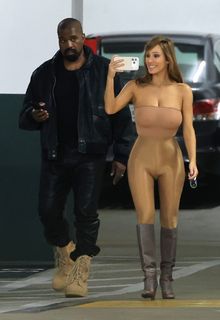 Bianca Censori stuns in a bold nude look out in Los Angeles with Kanye West - July 15, 2026