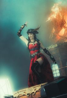 Clementine Delauney performs with her band Visions of Atlantis at Wacken Open Air in Schleswig-Holstein, Germany - July 29, 2026