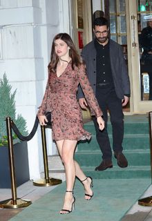 Alexandra Daddario is seen filming at the Escorted Set in Tribeca, Manhattan in New York City - July 24, 2026