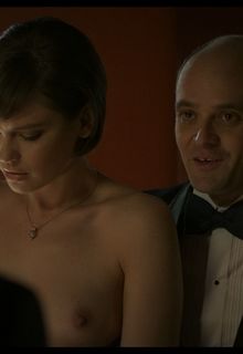 Silvia Busuioc topless at The Snowman (2017)