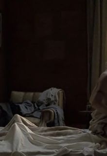 Najwa Nimri topless at Utopia (2003)